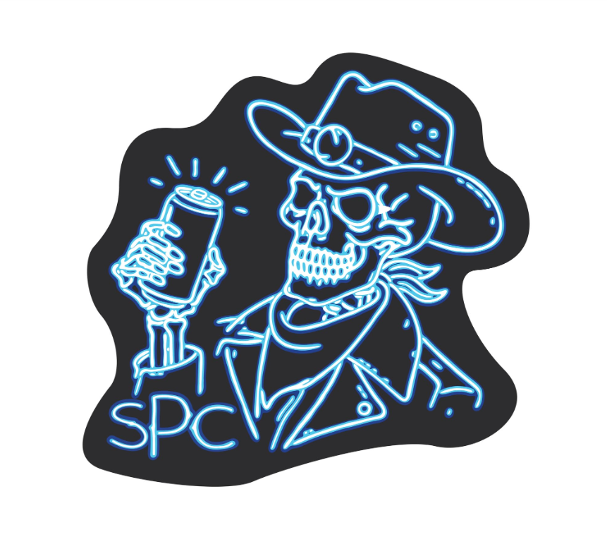 Broadway Bones Sticker